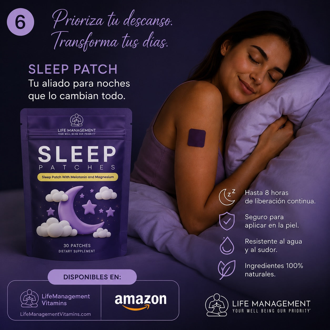 Sleep Patches – Nighttime Support