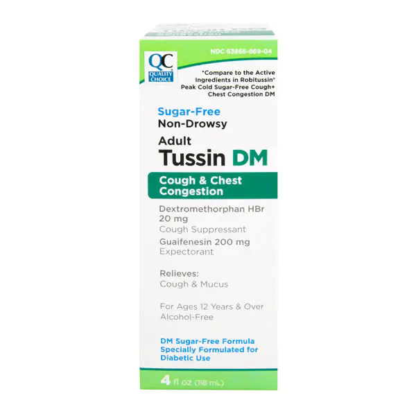 Cuality Choise Tussin DM Sugar-Free